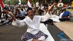 Massa Aksi Kawal MK Mulai Tinggalkan Patung Kuda