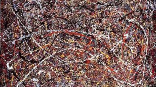Lukisan Jackson Pollock yang ditemukan Teri Horton di pasar loak dan bernilai hingga Rp 119 miliar.