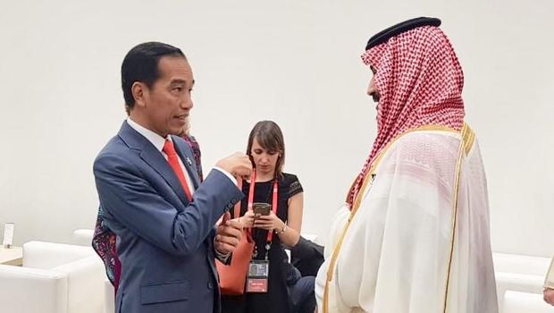 Tiba di KTT G20, Jokowi Ngobrol dengan Trump hingga Putra Mahkota Arab