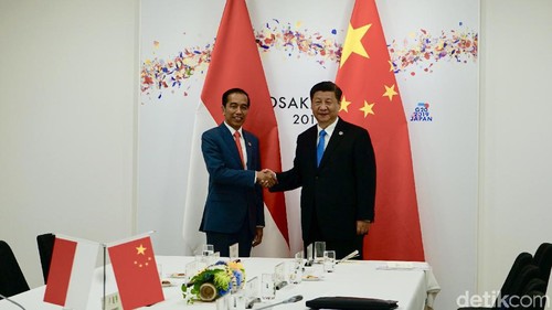 Jokowi dan Xi Jinping di Osaka