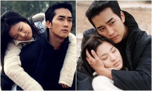 Pada 2000, Song Hye Kyo dan Song Seung Hun membintangi serial drama yang menjadi salah satu munculnya Hallyu Wave di berbagai belahan dunia termasuk Indonesia, Autumn In My Heart. Pasca serial drama berakhir, keduanya dikabarkan terlibat cinta lokasi. Kabar kedekatan mereka cukup santer terdengar meskipun tidak ada konfirmasi resmi dari keduanya, dan berapa lama atau sejak kapan mereka berpacaran. Foto: Dok. Getty Images, Istimewa