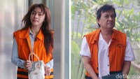 Bupati nonaktif Kepulauan Talaud, Sri Wahyumi, dan pengusaha Bernhard Hanafi Kalalo kembali diperiksa KPK, Jakarta, Jumat (28/6/2019).