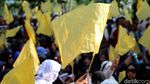 Aksi Bendera Kuning di Depan Komnas HAM