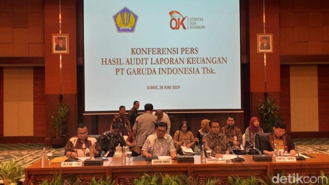 Kisruh Garuda: Laporan Keuangan Cacat, Direksi Didenda Rp 100 Juta
