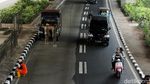 Aksi Pasukan Oranye Percantik Trotoar di Ibu Kota