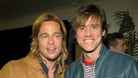 Memang jarang terlihat foto Jim Carrey bersama fans. Dok. Instagram