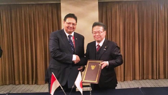 Foto: Penandatanganan kerja sama RI-Jepang, Dok Kementerian Perindustrian Foto: Penandatanganan kerja sama RI-Jepang, Dok Kementerian Perindustrian