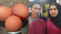 Super Sederhana! Pasangan Ini Menikah dengan Mahar 3 Butir Telur Ayam 