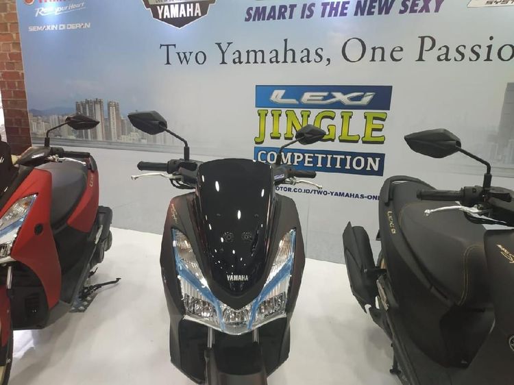Yamaha Lexi dengan Sentuhan Warna Emas, Jadi Lebih Wah