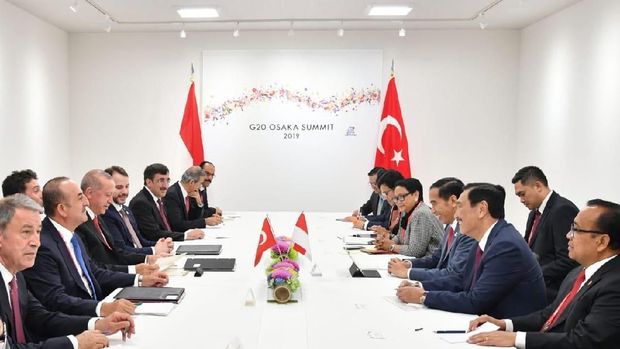 Ucapkan Selamat ke Jokowi, Erdogan akan ke Indonesia 2020