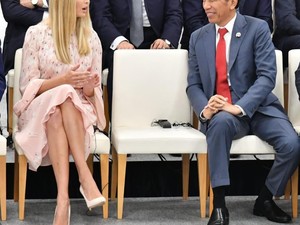 Saat Jokowi Berbincang dengan Ivanka Trump di Forum G20