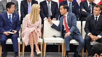 Ivanka dan Jokowi terlihat saling menyapa dan berbincang-bincang.Foto: Laily Rachev - Biro Pers Sekretariat Presiden