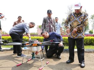 Mentan Sebut Pertanian 4.0 Efisiensi Waktu dan Tingkatkan Produksi