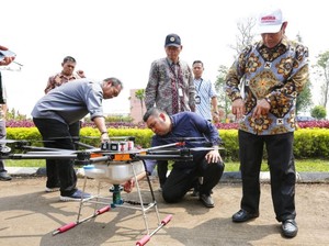 Mentan Sebut Pertanian 4.0 Efisiensi Waktu dan Tingkatkan Produksi