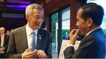 Momen Akrab Jokowi Bareng Trump dan Pemimpin Dunia di G20