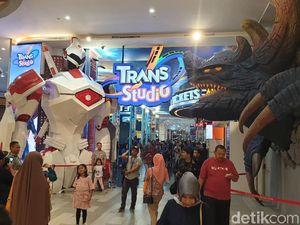 Wahana-wahana Megah di Trans Studio Cibubur Bakal Dibuka Sebagian