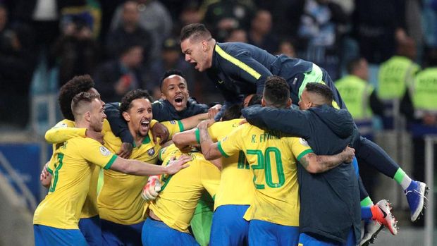 Brasil belum kebobolan di Copa America 2019.