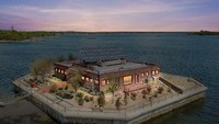 Rumah ini dibangun di atas batuan dasar, yang merupakan fitur geologi yang sama untuk mendukung gedung pencakar langit Manhattan. Artinya rumah di atas pulau ini dijamin super stabil. Foto: Dok. CNBC/Julia B. Fee Sotheby’s International Realty