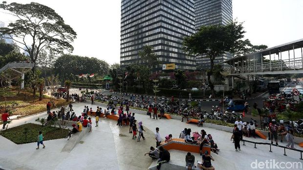 Kolaborasi MRT Munculkan Aneka Ruang Publik Keren