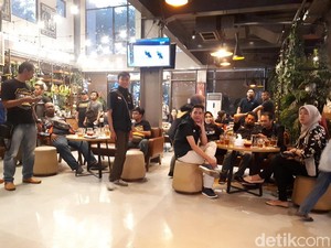 Serunya Nobar MotoGP Belanda bersama Detiksport dan Yamaha