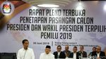Momen Jokowi-Maruf Ditetapkan Sebagai Presiden dan Wapres Terpilih