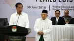 Momen Jokowi-Maruf Ditetapkan Sebagai Presiden dan Wapres Terpilih
