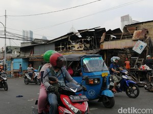 Usai Si Jago Merah Hanguskan Rumah dan Toko di Tanah Abang