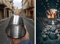 Potret Framing Menawan Pakai Barang di Sekitaran