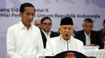 Momen Jokowi-Maruf Ditetapkan Sebagai Presiden dan Wapres Terpilih