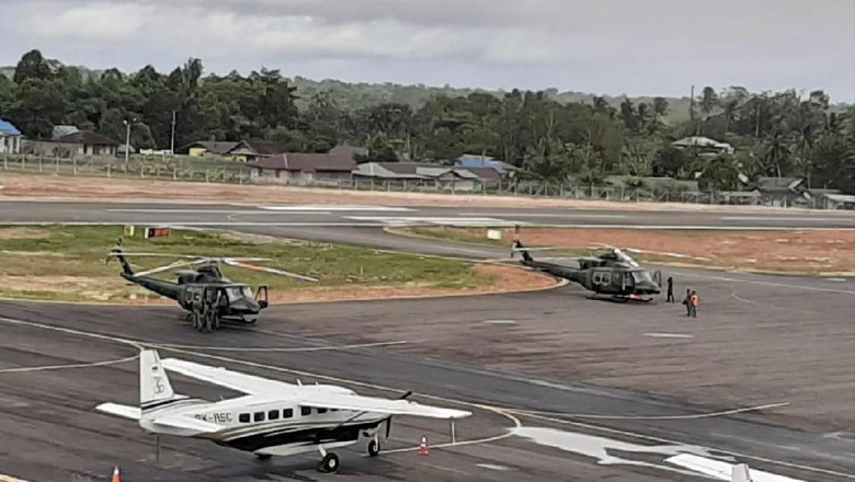 Helikopter TNI yang Hilang di Oksibil Papua Masih Dicari Helikopter TNI yang Hilang di Oksibil Papua Masih Dicari