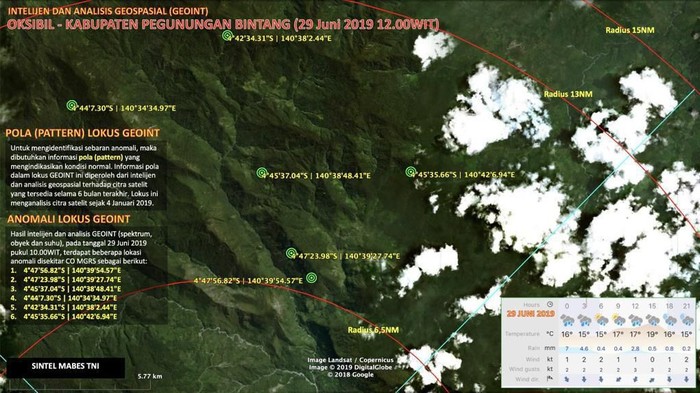 Pencarian heli MI-17 milik Penerbad TNI AD yang hilang kontak di Papua kembali dilanjutkan (Dok. Istimewa)