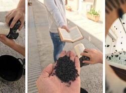 Potret Framing Menawan Pakai Barang di Sekitaran