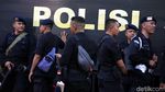 Potret Pengamanan Gedung KPU Jelang Penetapan Presiden Terpilih
