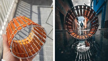 Sebuah hasil kerajinan tangan ini juga bisa diterapkan pada framing photography oleh Jordi. Foto: Instagram/jordi.koalitic