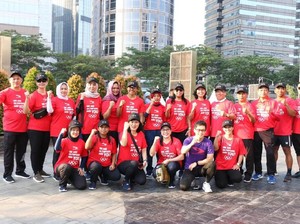 Para Olympian Indonesia Gelar Reuni Sambil Jalan Sehat