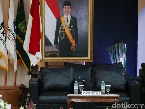 Kursi Kosong Prabowo-Sandiaga di Pleno Penetapan Presiden Terpilih