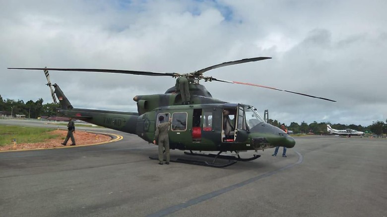 Pencarian Heli TNI yang Hilang di Papua Terkendala Cuaca Pencarian Heli TNI yang Hilang di Papua Terkendala Cuaca