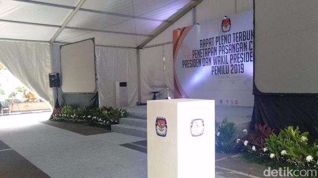 Begini Suasana Persiapan KPU Jelang Penetapan Presiden Terpilih