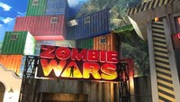 Sudah menjadi ciri khas setiap taman rekreasi Trans Studio untuk memiliki wahana rumah hantu. Kalau di Trans Studio Cibubur namanya adalah Zombie Wars  (Ridho Dasuki/detikcom)