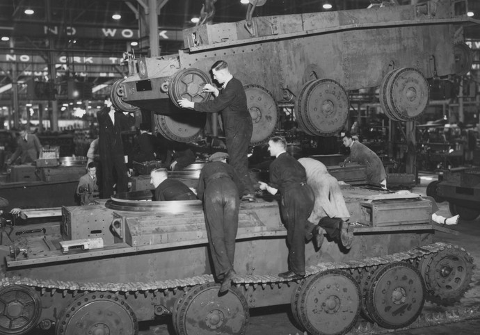 Mengintip Proses Pembuatan Tank Tempur di Masa Lalu