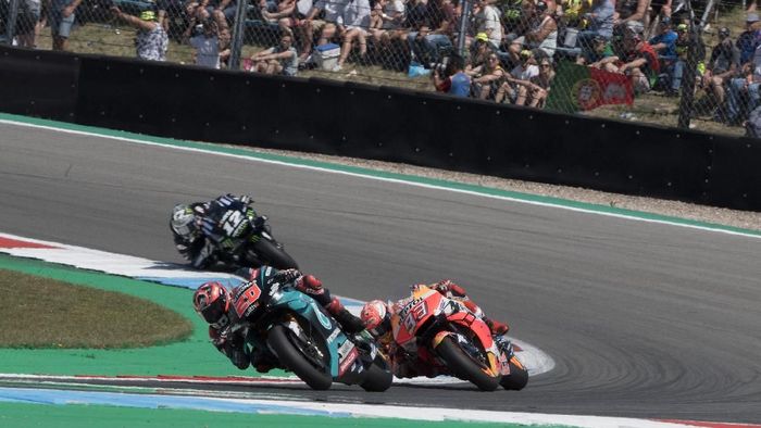 Fabio Quartararo memetik pelajaran dari Maverick Vinales dan Marc Marquez. (Foto: Mirco Lazzari gp/Getty Images)