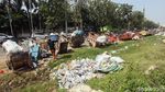 Duh, Sampah Berceceran di Pinggir Jalan Sunter