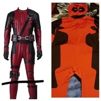 Maksud hati ingin pakai kostum tokoh Deadpool, beli lewat belanja online, barang yang datang seperti ini bentuknya! Foto: Istimewa
