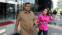 Anggota Komisi VII DPR itu diperiksa sebagai saksi untuk tersangka Indung.