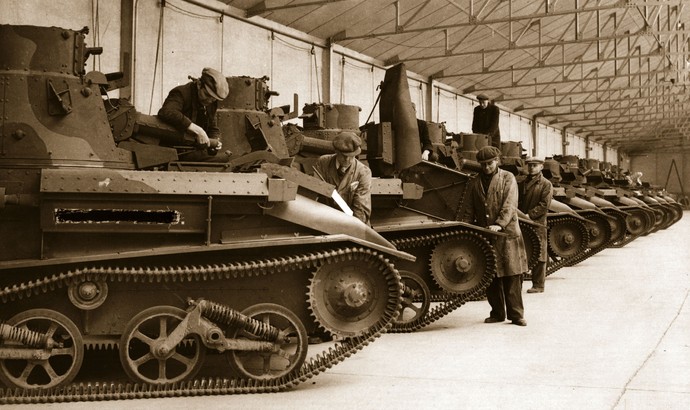 Mengintip Proses Pembuatan Tank Tempur di Masa Lalu