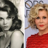 Lahir pada 21 Desember 1937, Jane Fonda jadi salah satu aktris paling populer di era 50-an. Ia pun merupakan ikon kecantikan dan gaya hidup berkat tatapan mata seksinya. Foto: Dok. Brightside