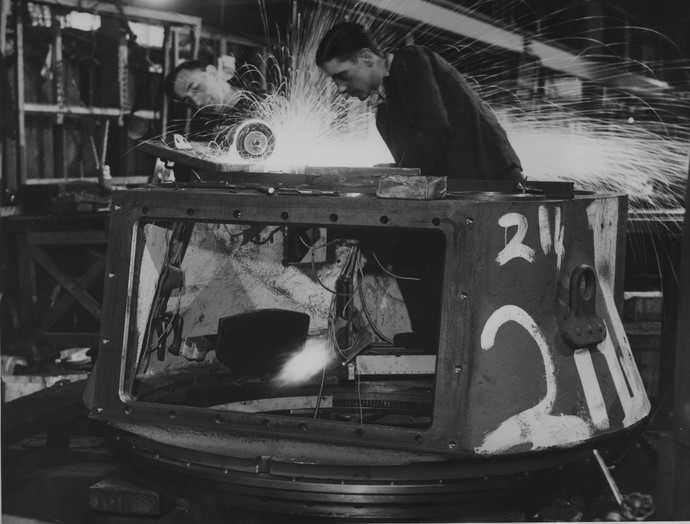 Mengintip Proses Pembuatan Tank Tempur di Masa Lalu