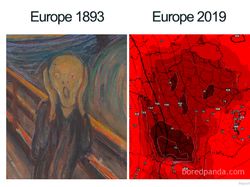 Suhu Tembus 45 Derajat, Netizen Eropa Curhat