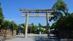 Foto: Istana Kuno di Jantung Osaka
