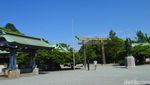 Foto: Istana Kuno di Jantung Osaka